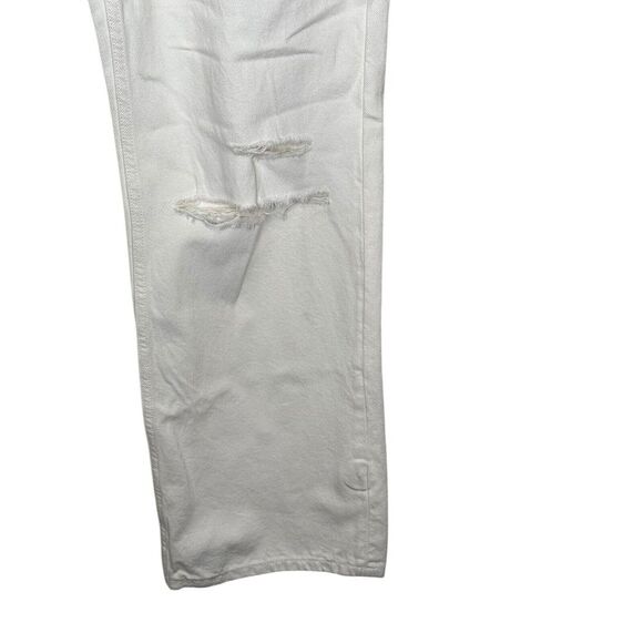 Arizona Jean Co. Women Jeans Skater Slouchy Ripped Hi-Rise Wide Leg Sz.5 NWT - Picture 2 of 11